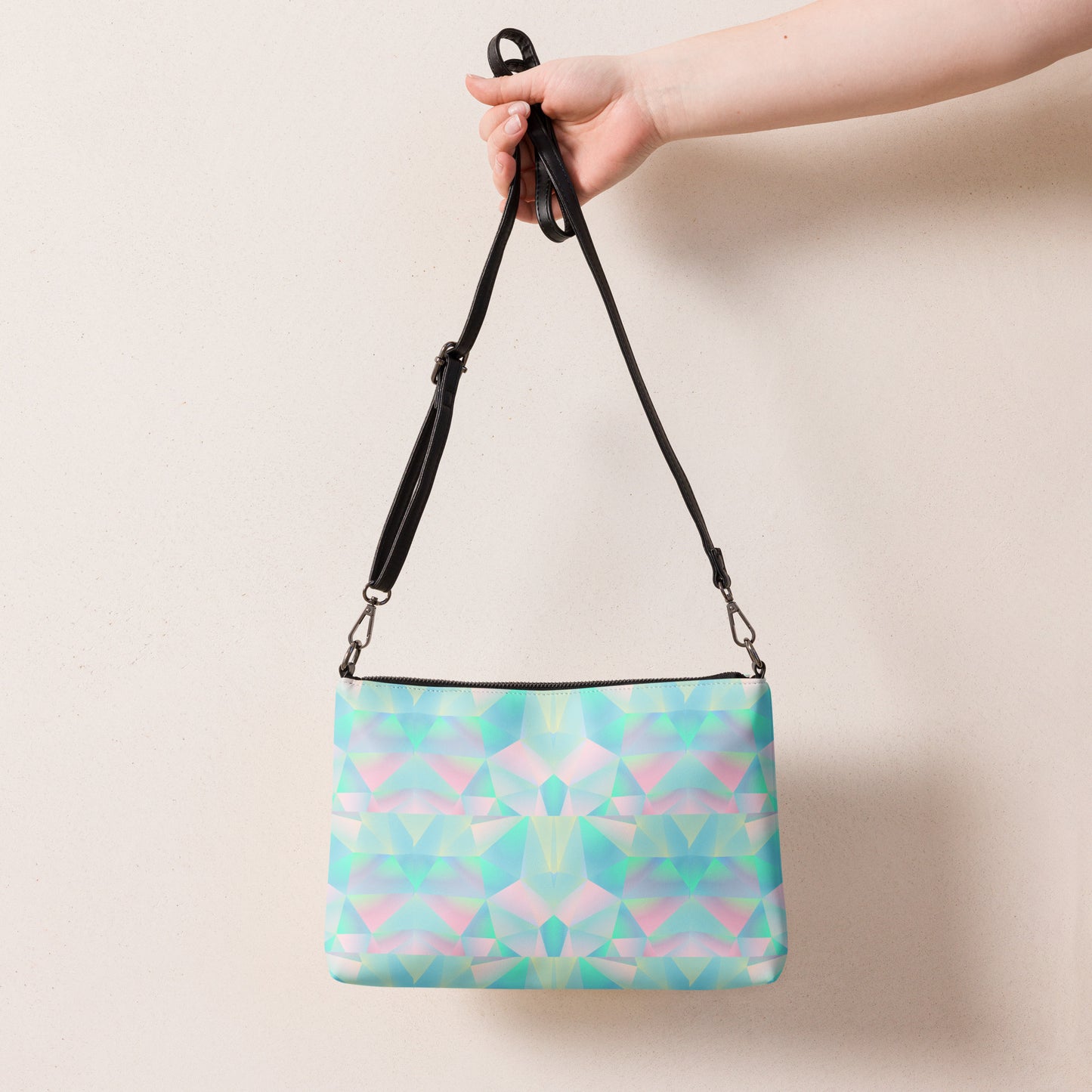 Pastel Prisms Crossbody Bag