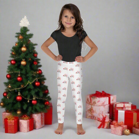 Meowy Christmas Kid's Leggings- Size 2T-7