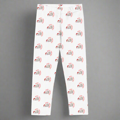 Meowy Christmas Kid's Leggings- Size 2T-7