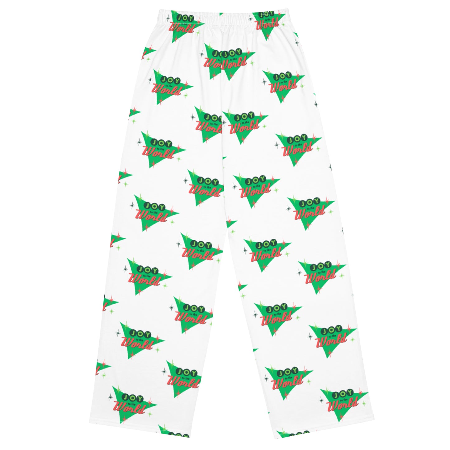 Joy to the World All-over Print Unisex Wide-leg Pants - jaecrece