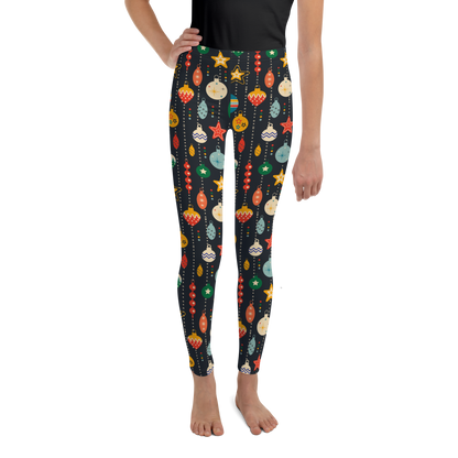 Christmas Ornament Youth Leggings