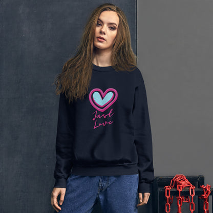 Just Love Unisex Sweatshirt - jaecrece