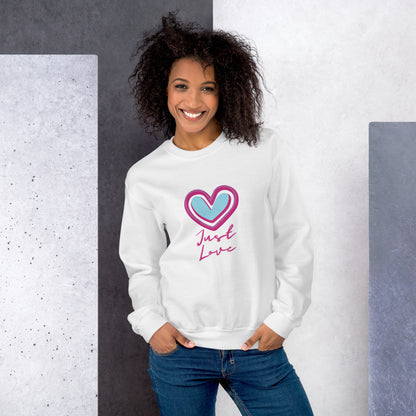 Just Love Unisex Sweatshirt - jaecrece