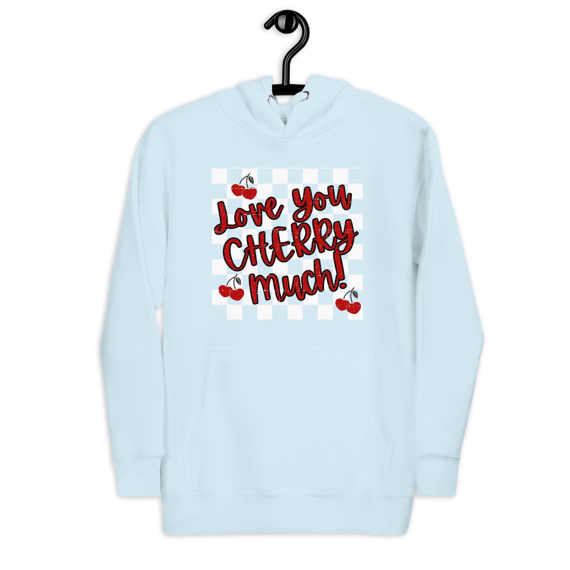 Love You CHERRY Much Adult Hoodie - jaecrece