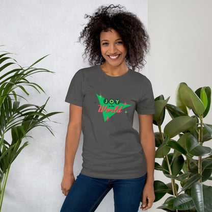 Joy to the World Unisex T-shirt - jaecrece