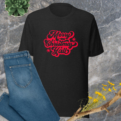 Merry Christmas Y’all Unisex T-shirt - jaecrece