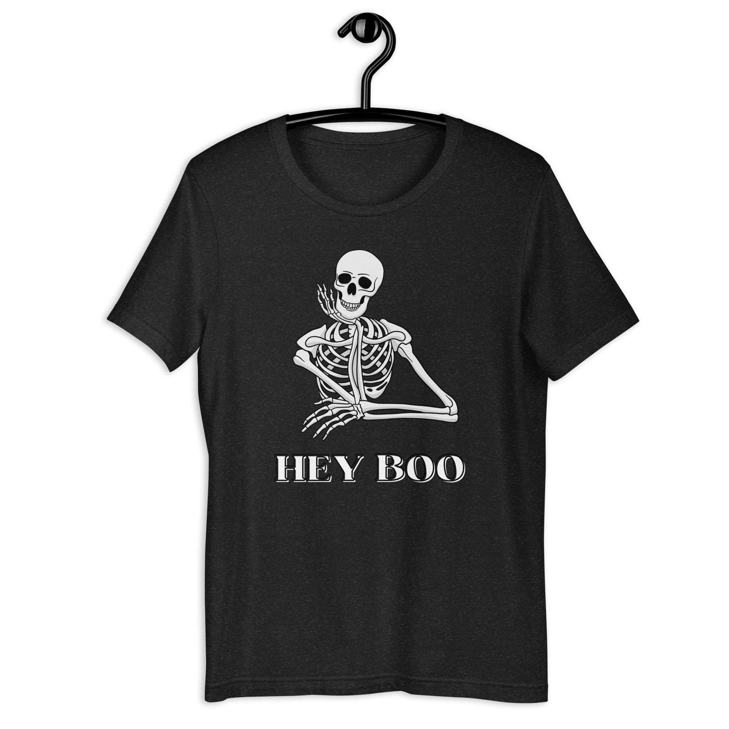 Hey Boo Skeleton Halloween Unisex t-shirt - jaecrece