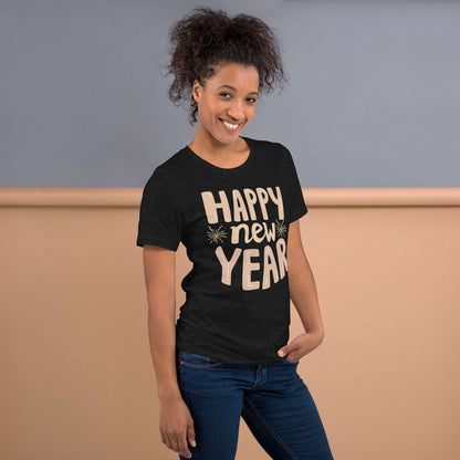 Happy New Year Unisex T-shirt - jaecrece