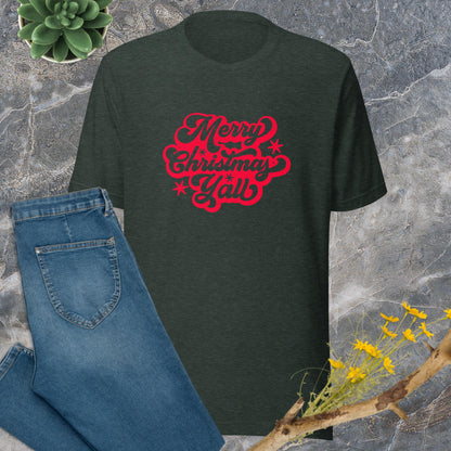 Merry Christmas Y’all Unisex T-shirt - jaecrece