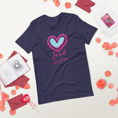 Just Love Unisex T-shirt - jaecrece