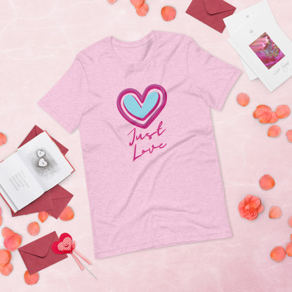 Just Love Unisex T-shirt - jaecrece