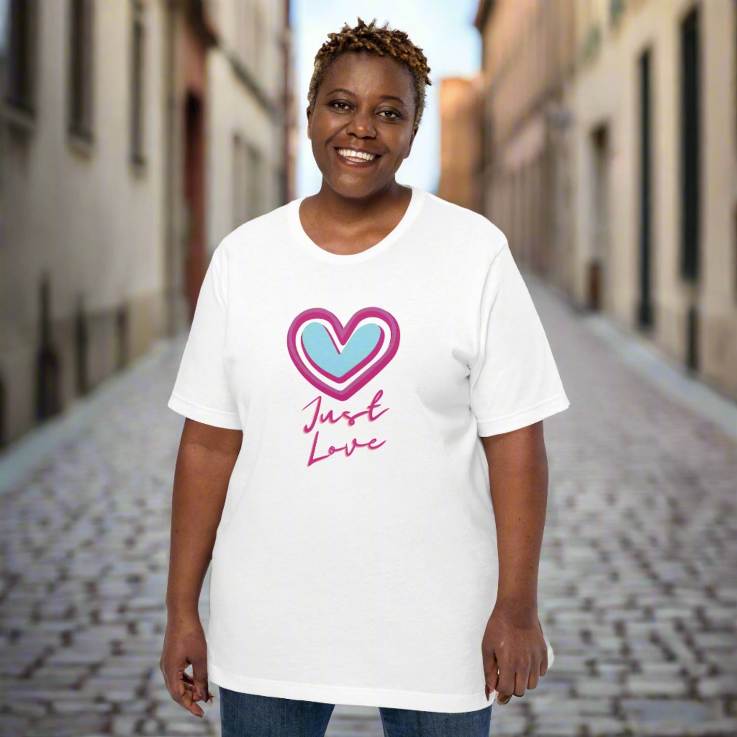 Just Love Unisex T-shirt - jaecrece