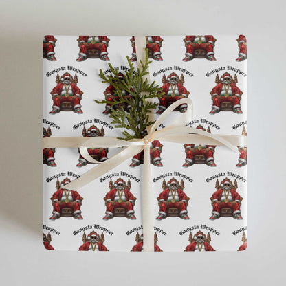 Gangsta Wrapper Wrapping Paper Sheets - jaecrece