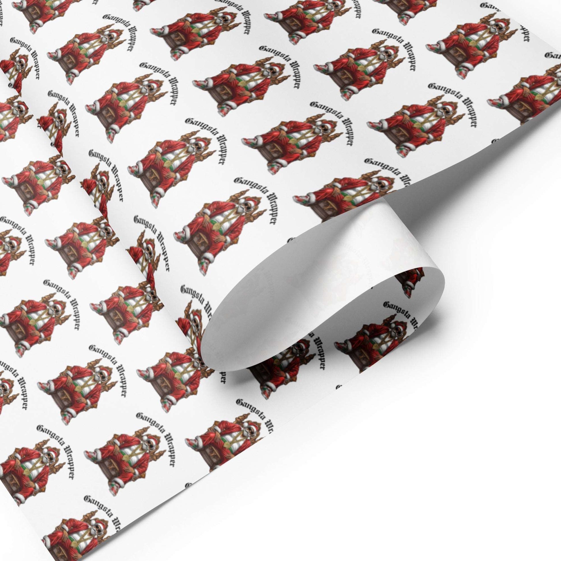 Gangsta Wrapper Wrapping Paper Sheets - jaecrece