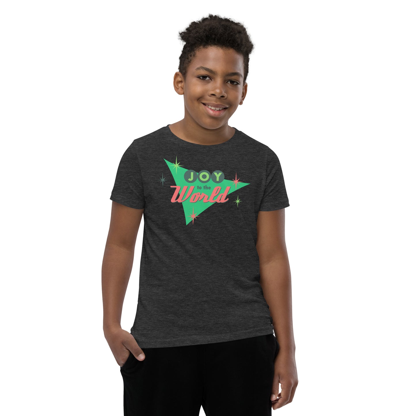 Joy to the World Youth Short Sleeve T-Shirt