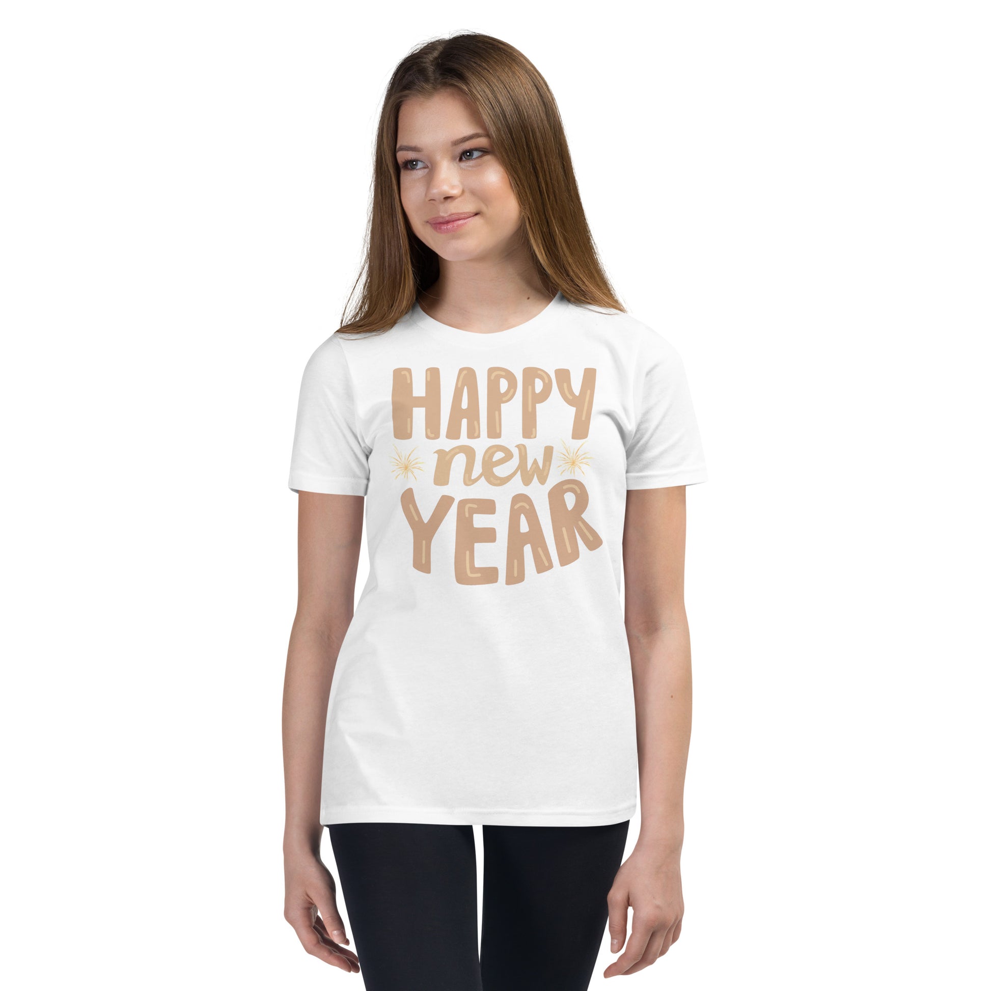 Happy New Year Youth Short Sleeve T-Shirt - jaecrece